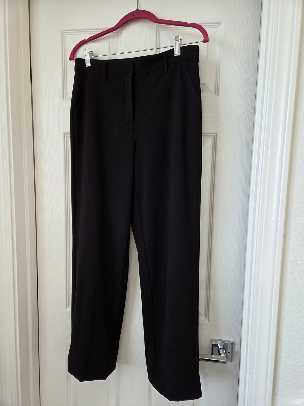 Halogen Trousers Flat Front Wider Straight Leg - Picture 2 of 6